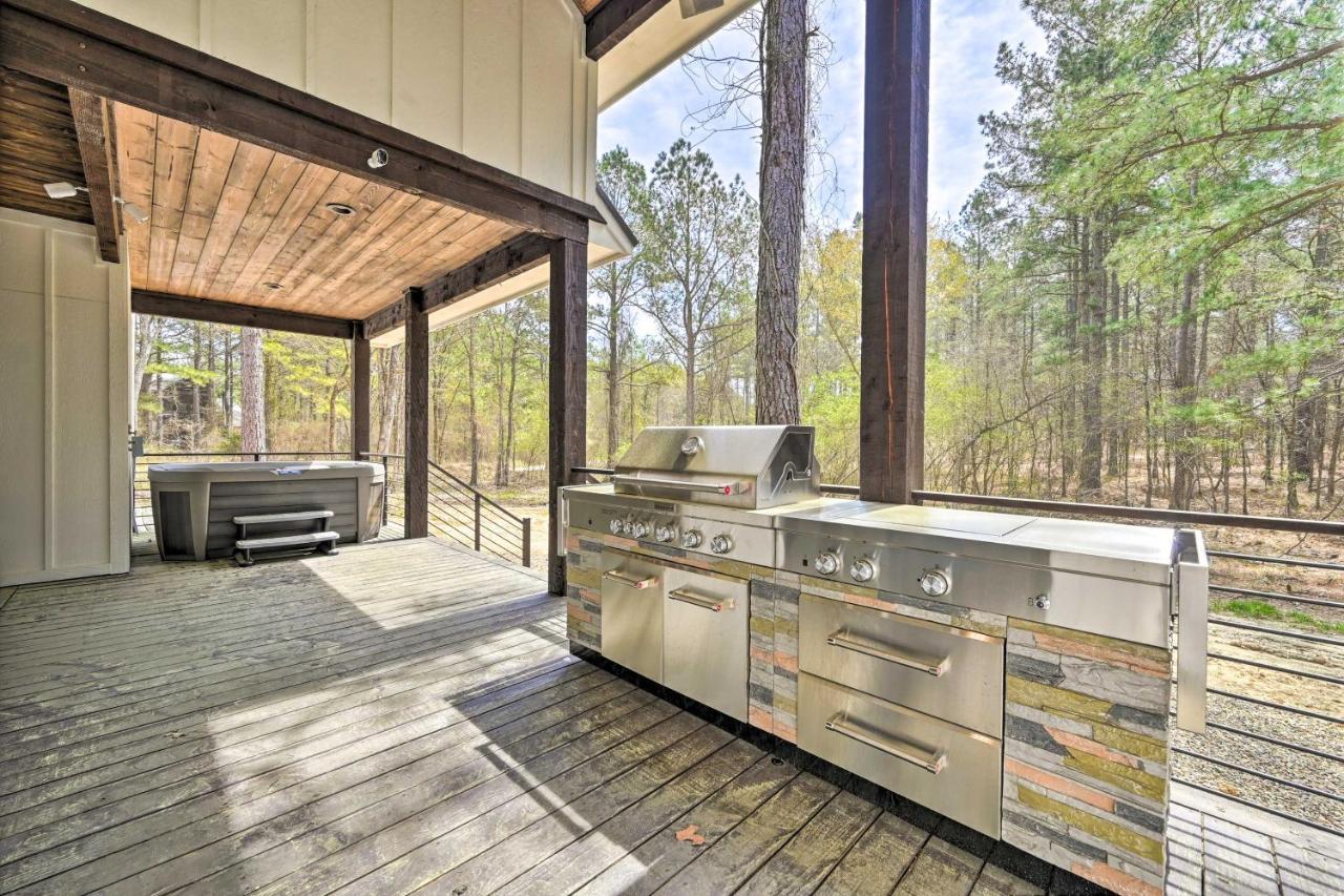 Private Hot Tub, Outdoor Fireplace Broken Bow Gem Exteriér fotografie