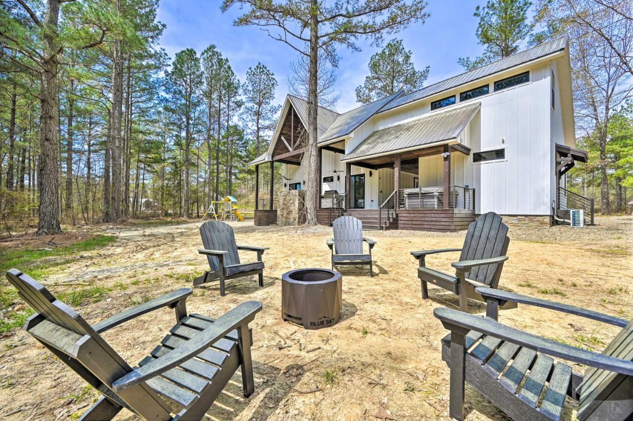 Private Hot Tub, Outdoor Fireplace Broken Bow Gem Exteriér fotografie