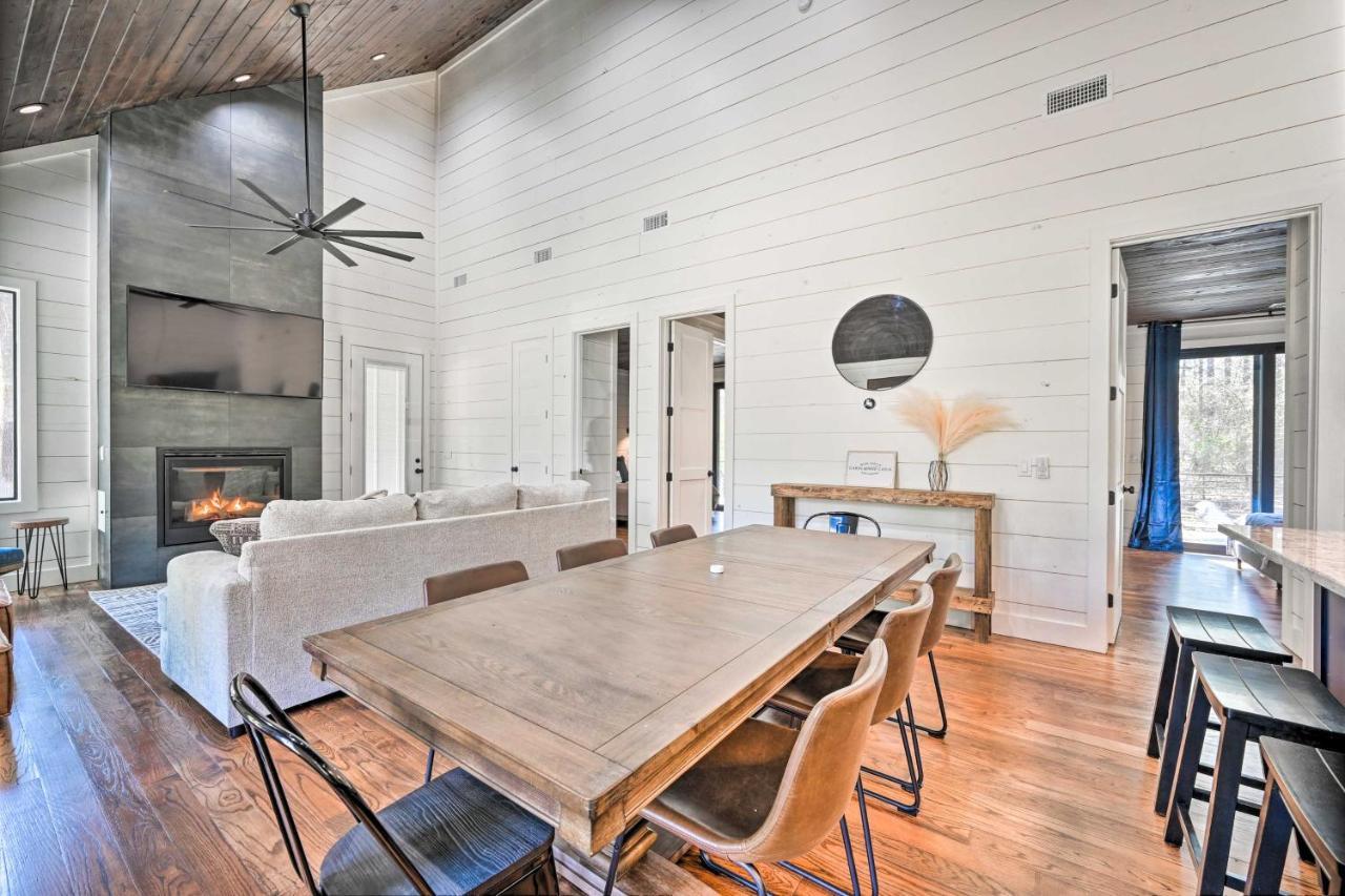 Private Hot Tub, Outdoor Fireplace Broken Bow Gem Exteriér fotografie
